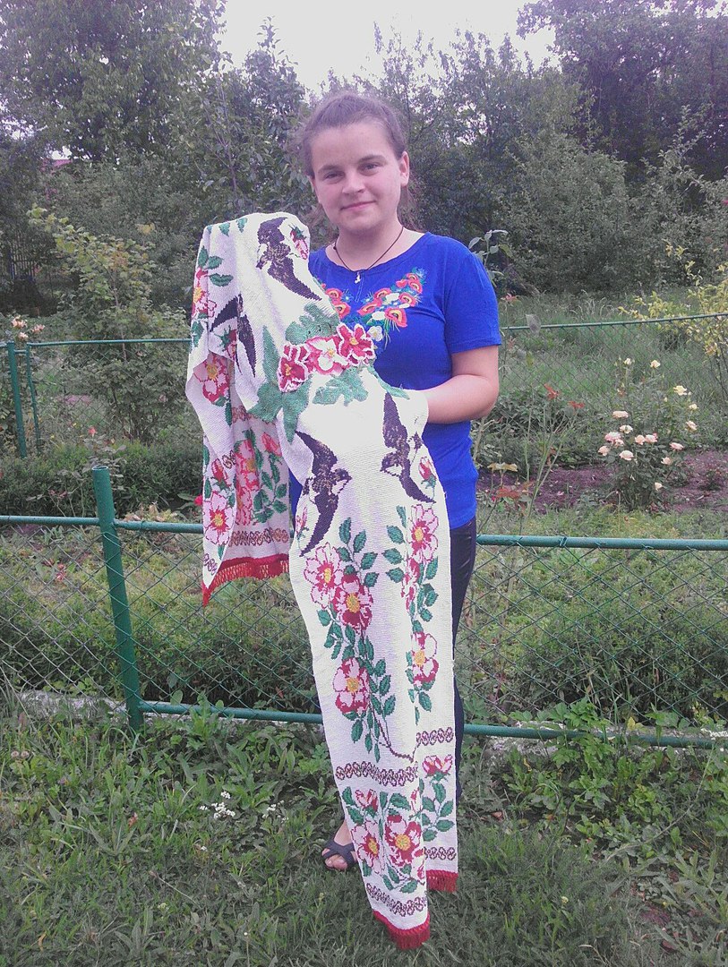 Ось такий він, рушник, що потрапив у Книну рекордів України